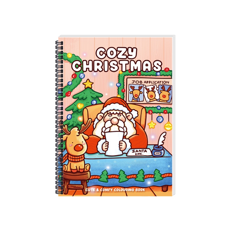 Božična otroška pobarvanka